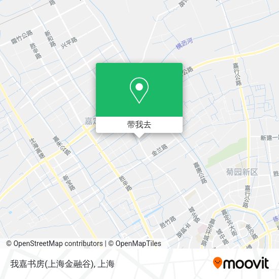 我嘉书房(上海金融谷)地图