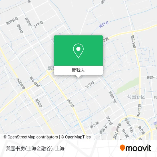 我嘉书房(上海金融谷)地图