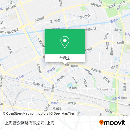 上海普众网络有限公司地图