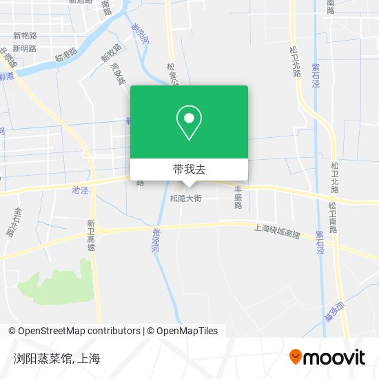 浏阳蒸菜馆地图