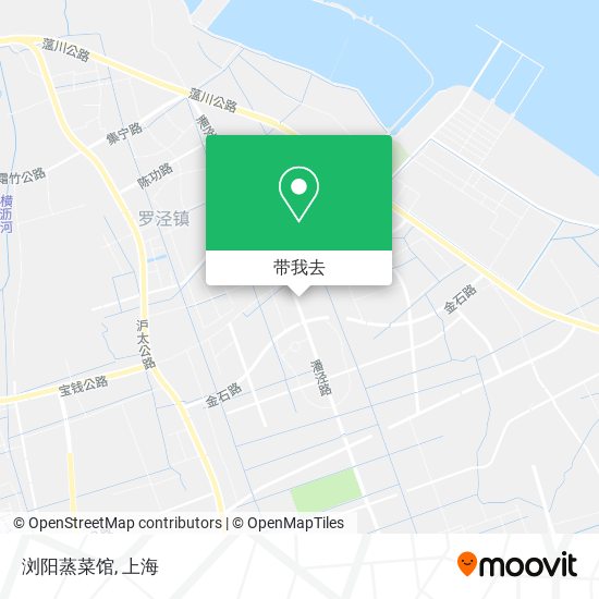 浏阳蒸菜馆地图