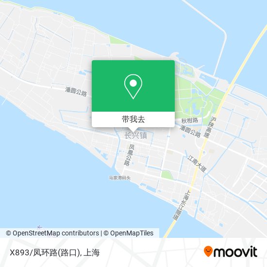 X893/凤环路(路口)地图