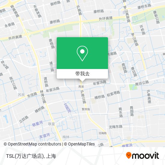 TSL(万达广场店)地图