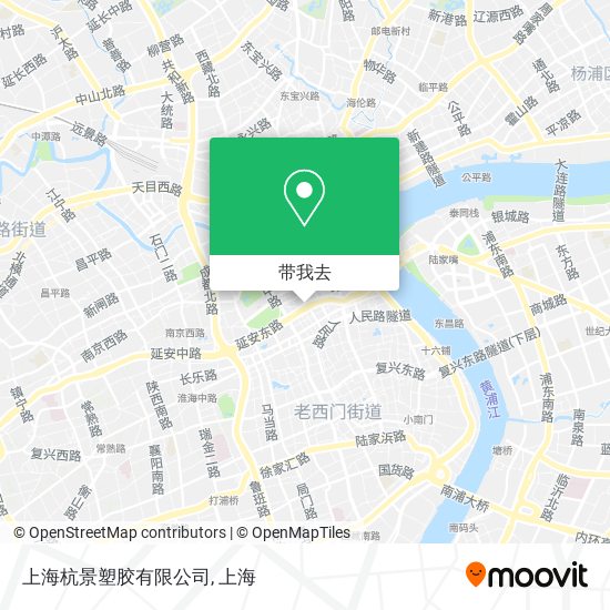上海杭景塑胶有限公司地图