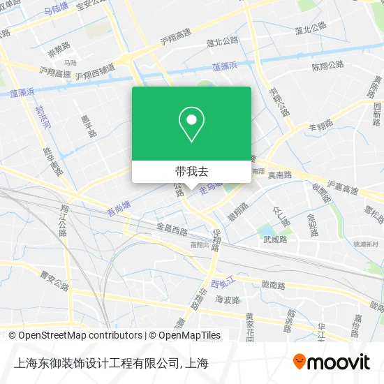 上海东御装饰设计工程有限公司地图