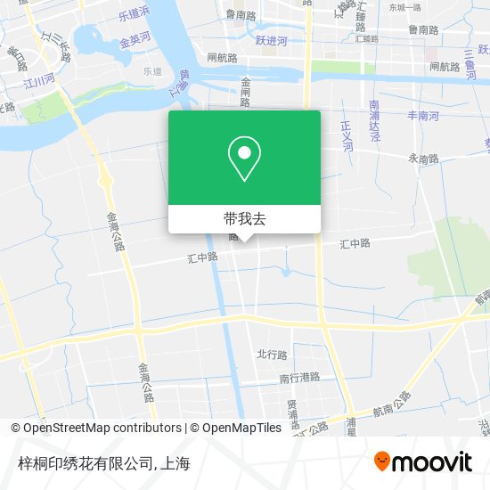 梓桐印绣花有限公司地图