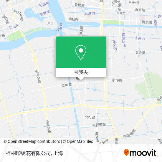 梓桐印绣花有限公司地图