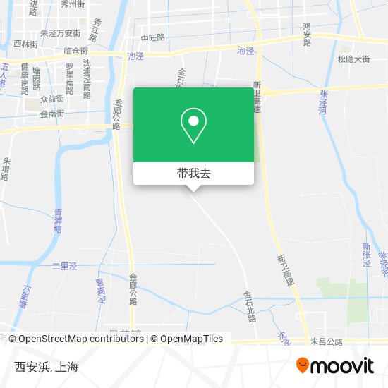 西安浜地图