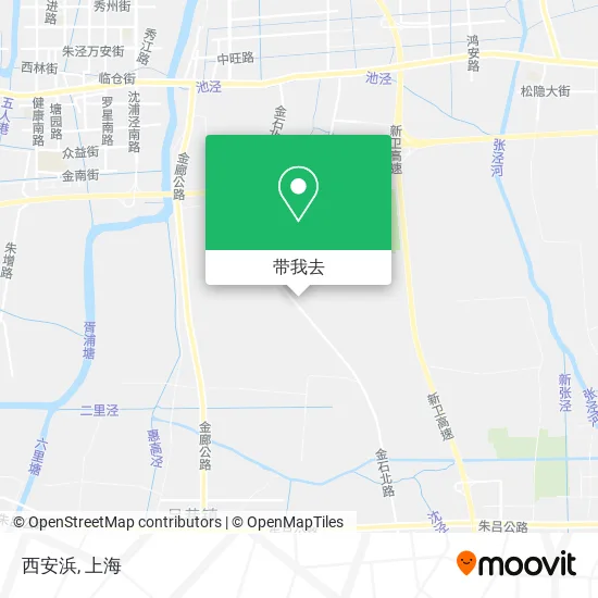 西安浜地图