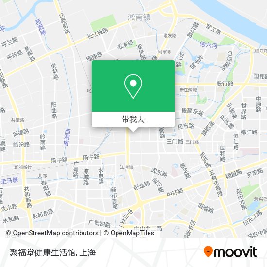 聚福堂健康生活馆地图