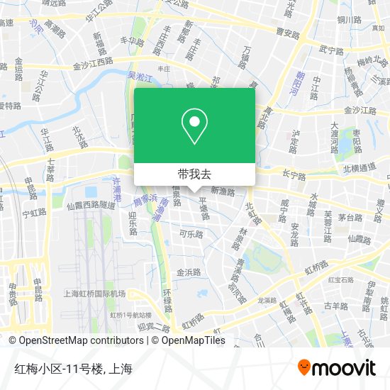 红梅小区-11号楼地图