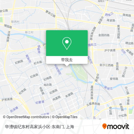 华漕镇纪东村高家浜小区-东南门地图