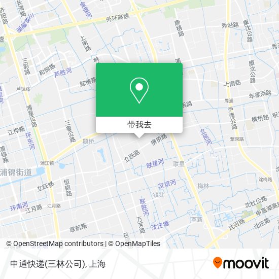 申通快递(三林公司)地图
