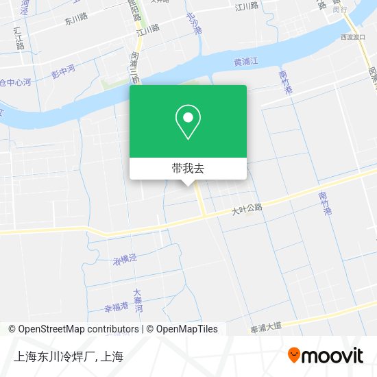 上海东川冷焊厂地图