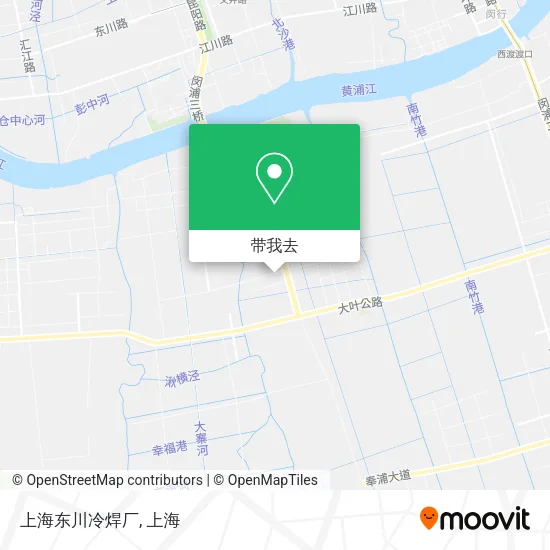 上海东川冷焊厂地图