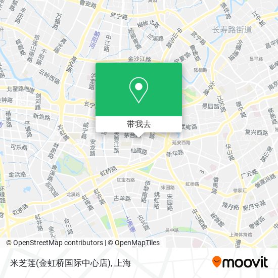 米芝莲(金虹桥国际中心店)地图