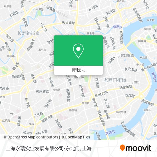 上海永瑞实业发展有限公司-东北门地图