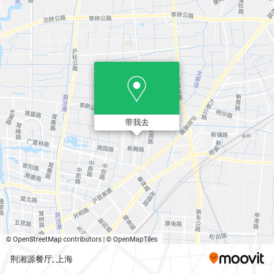 荆湘源餐厅地图