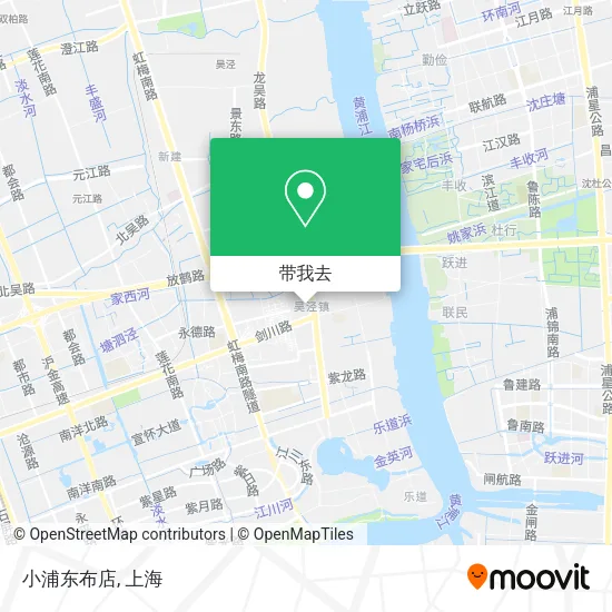 小浦东布店地图