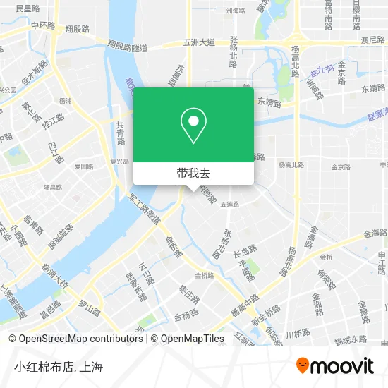 小红棉布店地图