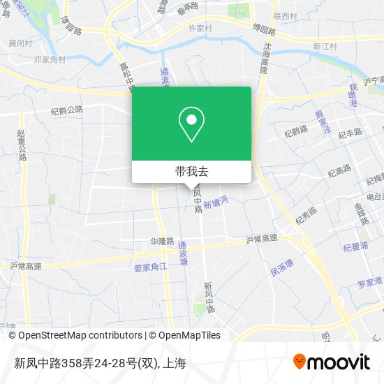 新凤中路358弄24-28号(双)地图
