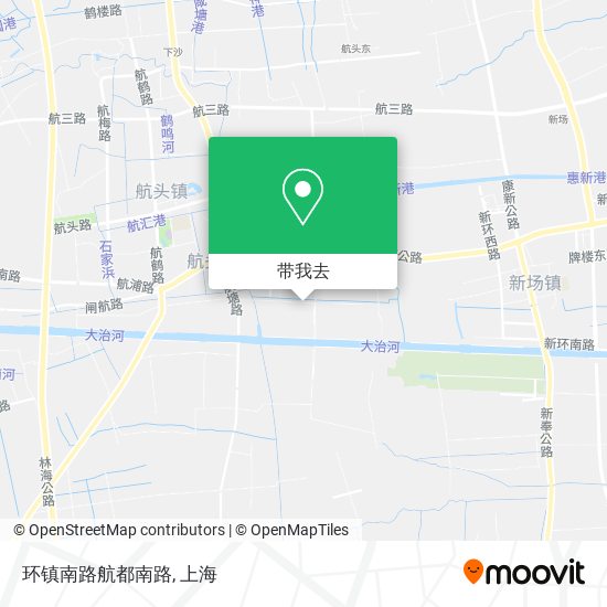 环镇南路航都南路地图