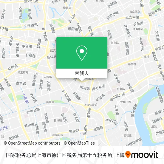 国家税务总局上海市徐汇区税务局第十五税务所地图