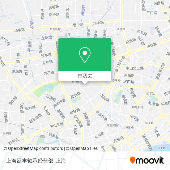 上海延丰轴承经营部地图