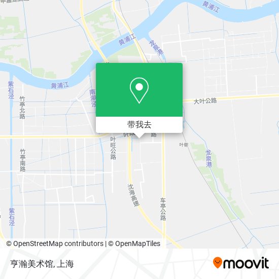亨瀚美术馆地图