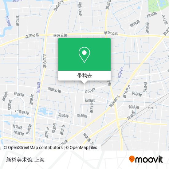 新桥美术馆地图