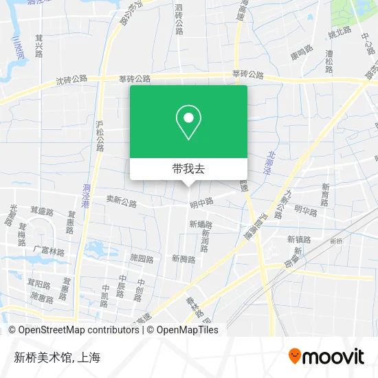 新桥美术馆地图