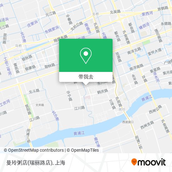 曼玲粥店(瑞丽路店)地图