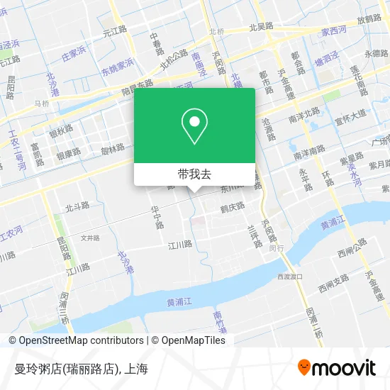 曼玲粥店(瑞丽路店)地图