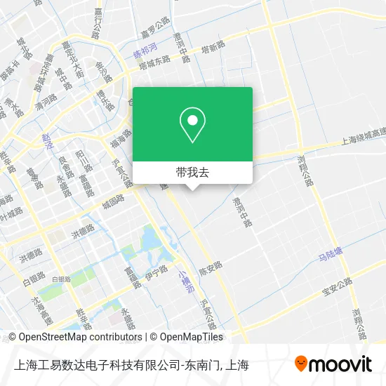 上海工易数达电子科技有限公司-东南门地图