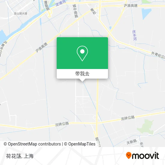 荷花荡地图