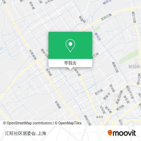 汇旺社区居委会地图