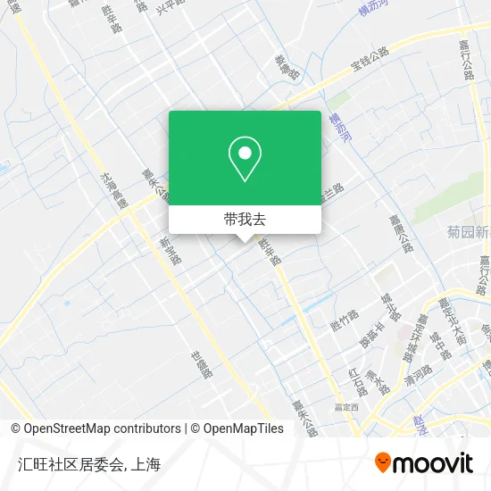 汇旺社区居委会地图