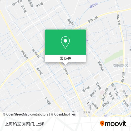 上海鸿宝-东南门地图
