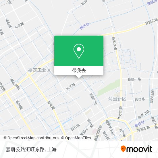 嘉唐公路汇旺东路地图