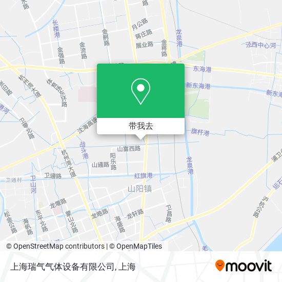 上海瑞气气体设备有限公司地图