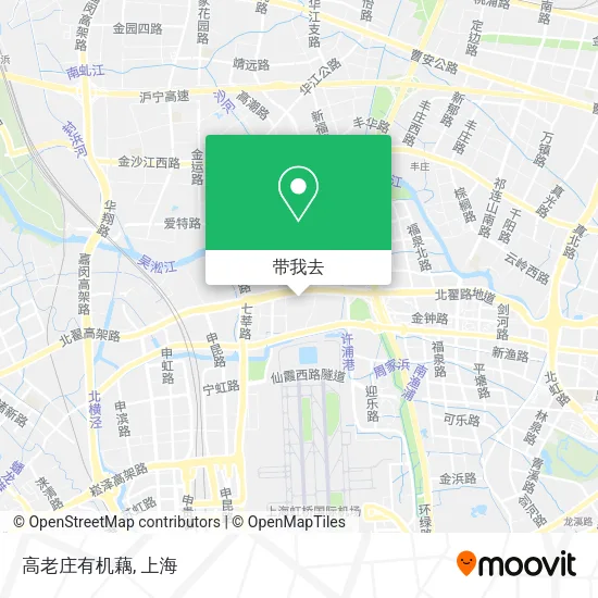 高老庄有机藕地图