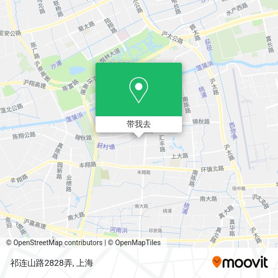 祁连山路2828弄地图