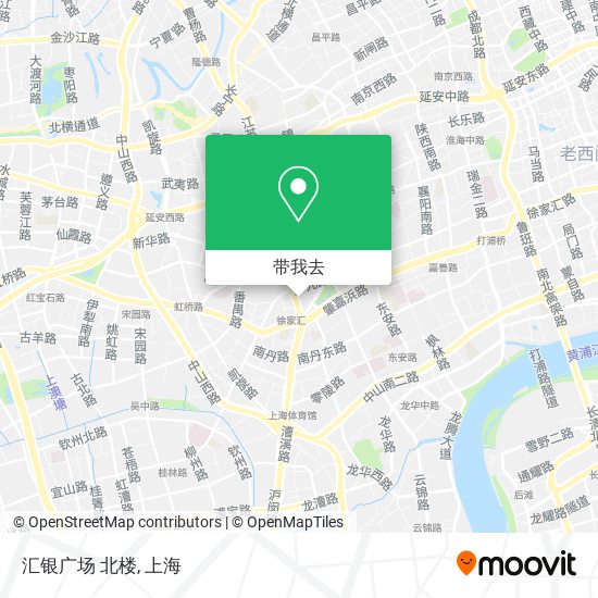汇银广场 北楼地图
