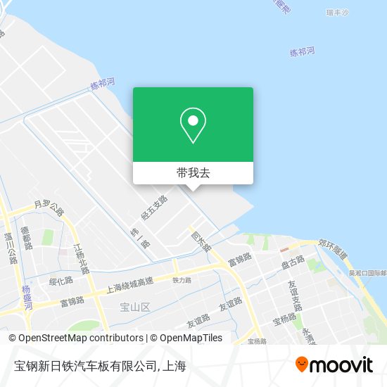 宝钢新日铁汽车板有限公司地图
