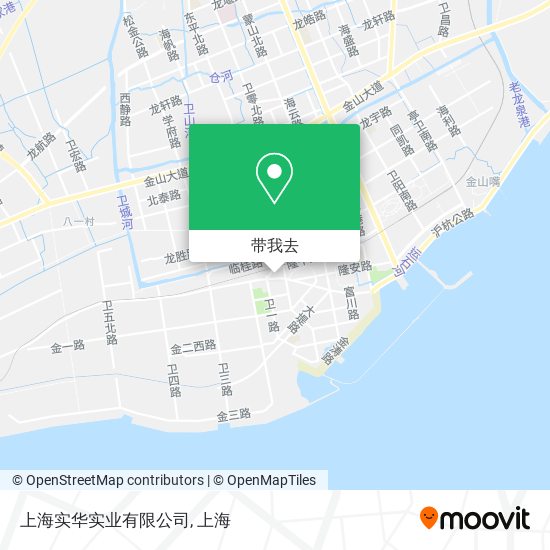 上海实华实业有限公司地图