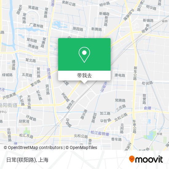 日茸(联阳路)地图