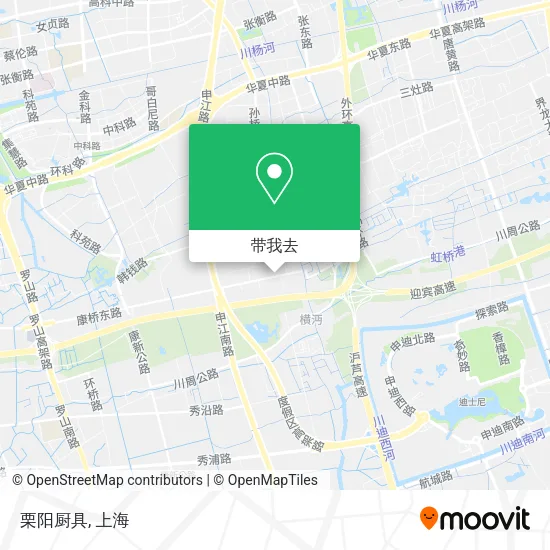 栗阳厨具地图