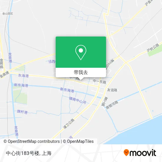 中心街183号楼地图