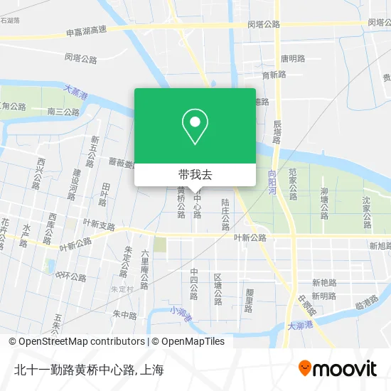 北十一勤路黄桥中心路地图
