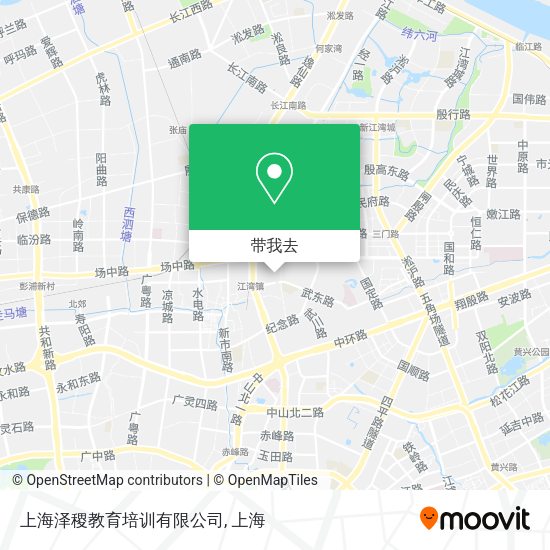 上海泽稷教育培训有限公司地图